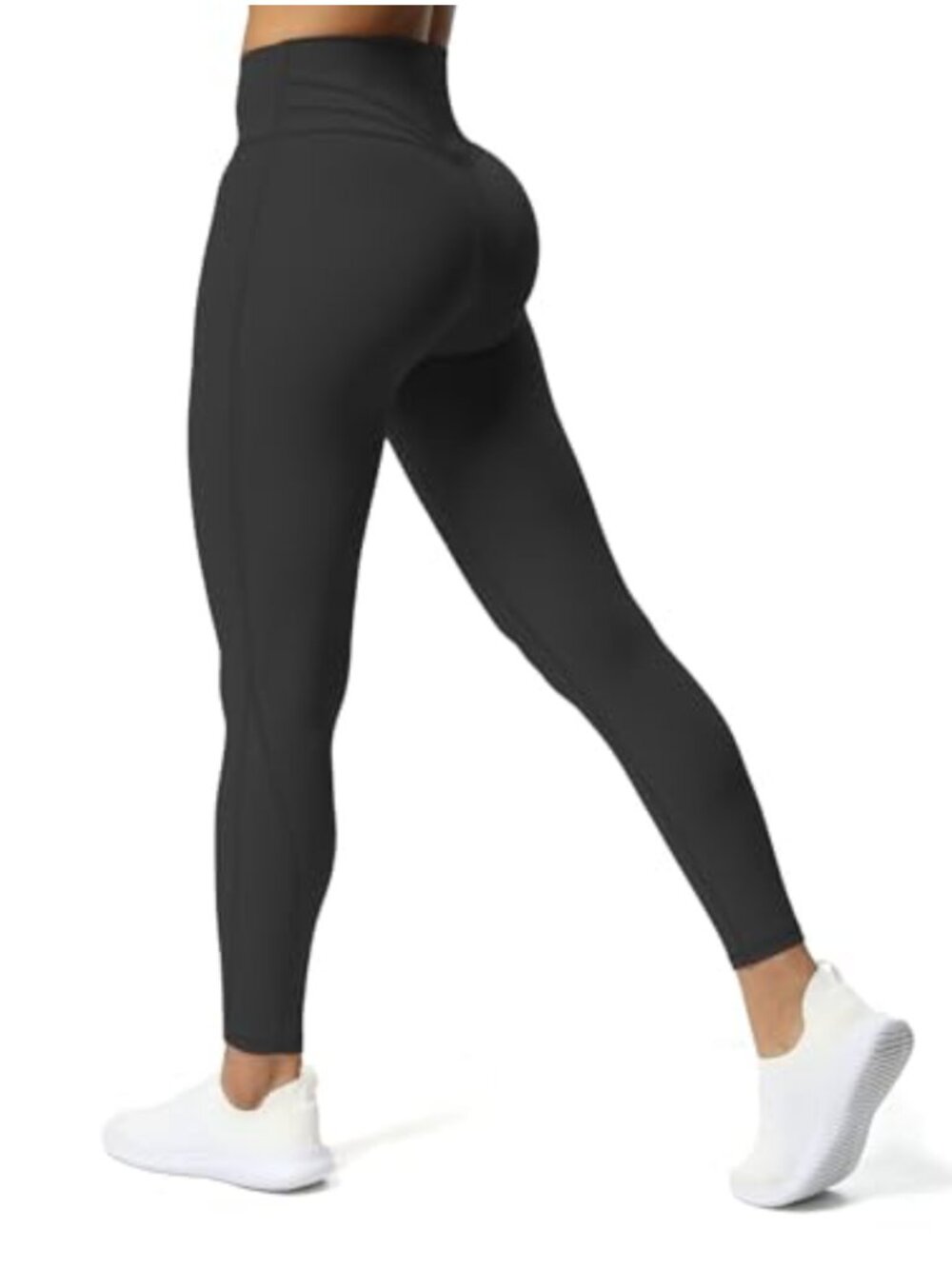 Women's High Waisted Compression Leggings Buttery Soft Nylon Spandex Yoga Pants